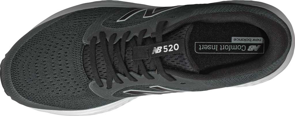 New Balance Men's 520 V6 Running Shoe, Black/Orca, 12 M US - image 4 of 5
