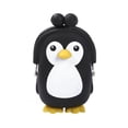 thumbnail image 1 of xiaxaixu Sac à Langer pour Enfants, Portefeuille Court en Forme de Penguin, Sac de Rangement, 1 of 8