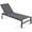 Gray, variant on Biotree 6-Position Chaise Lounge Chairs with Rustproof Aluminium Frame Stackable Patio Chair for Garden Backyard, Black