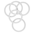 thumbnail image 3 of 5 Pcs Badge Machine Gasket With Auxiliary Tool, Wear  Badge Machine Die Matching Replacement Spacer For DIY Handcrafted Personalized Badges, 3 of 8