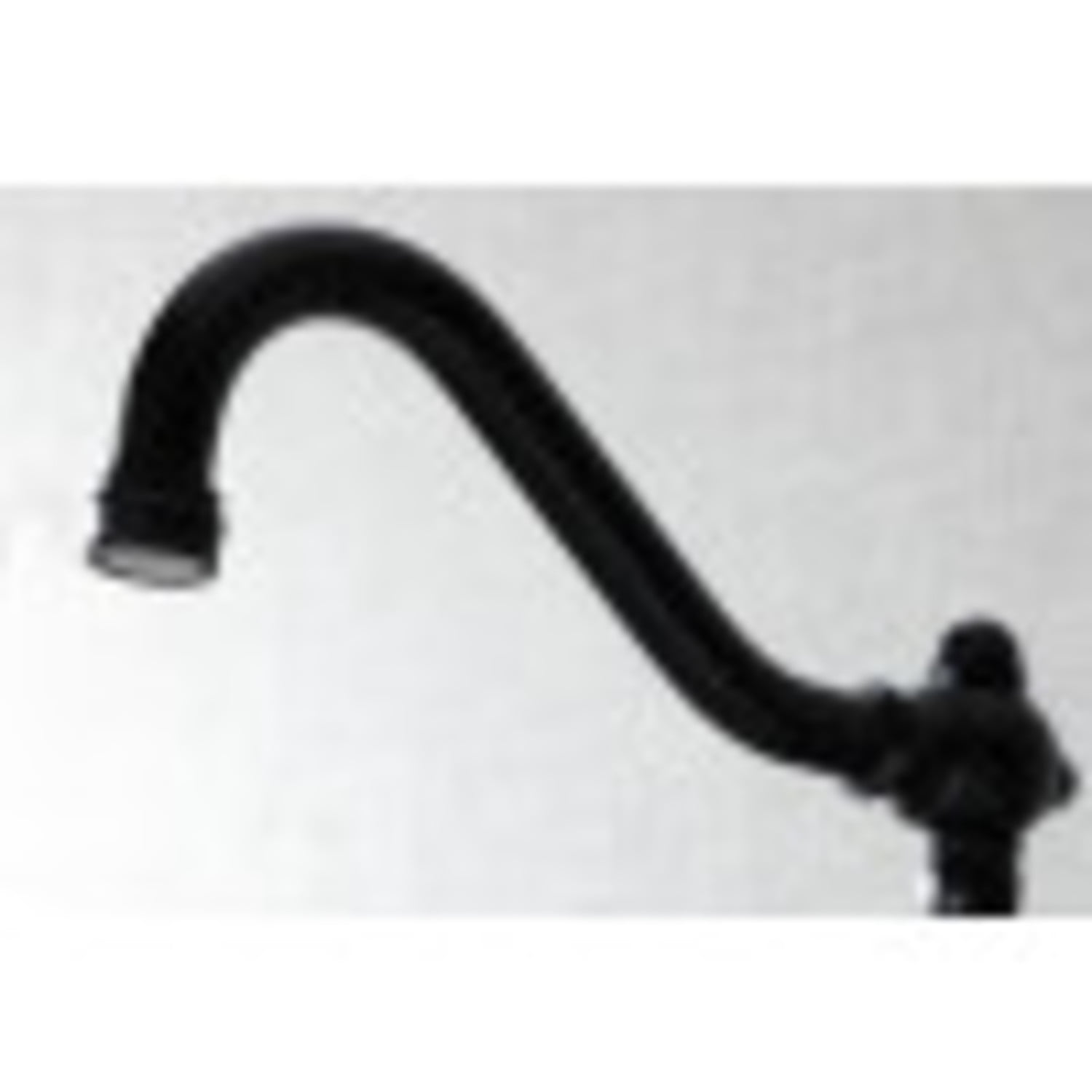 Kingston Brass KS3240BEX Essex Wall Mount Bathroom Faucet, Matte Black
