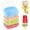 Red, Green, Blue, Yellow, variant on 4 Pcs Silicone Popsicle Holders for Kids, Reusable Drip Free Ice Pop & Ice Cream Cone Holders with Storage Case, Thick Silicone Drip Catchers, Red Green Blue Yellow