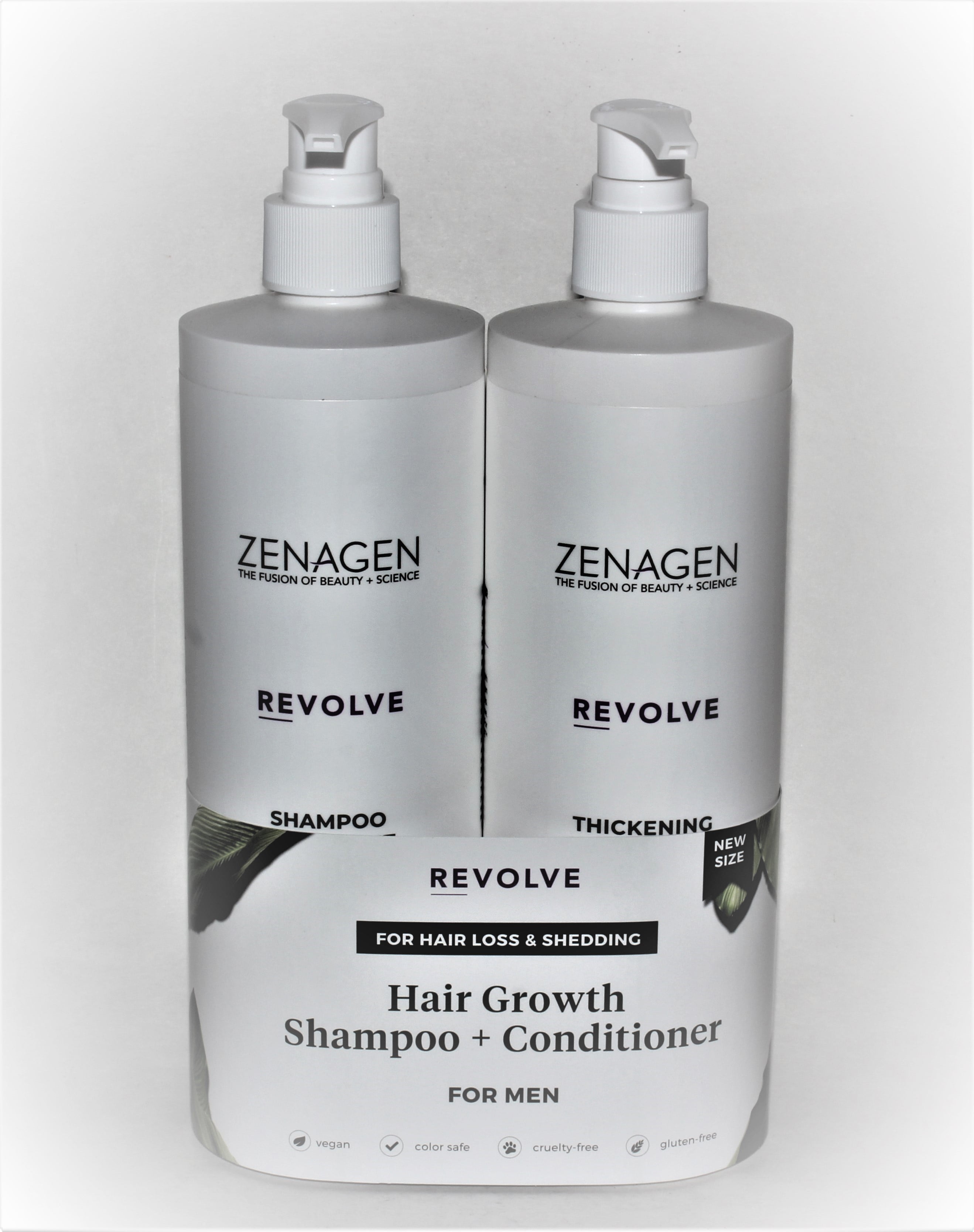 Zenagen Revolve Hair Growth Shampoo And Conditioner For Men 169 Oz Duo