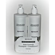 Zenagen Revolve Hair Growth Shampoo and Conditioner For Men 16.9 oz DUO