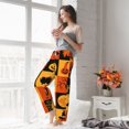 thumbnail image 5 of Bixox Women's Halloween Banner Symbols Patterned Pajama Pants Loungewear, 5 of 5