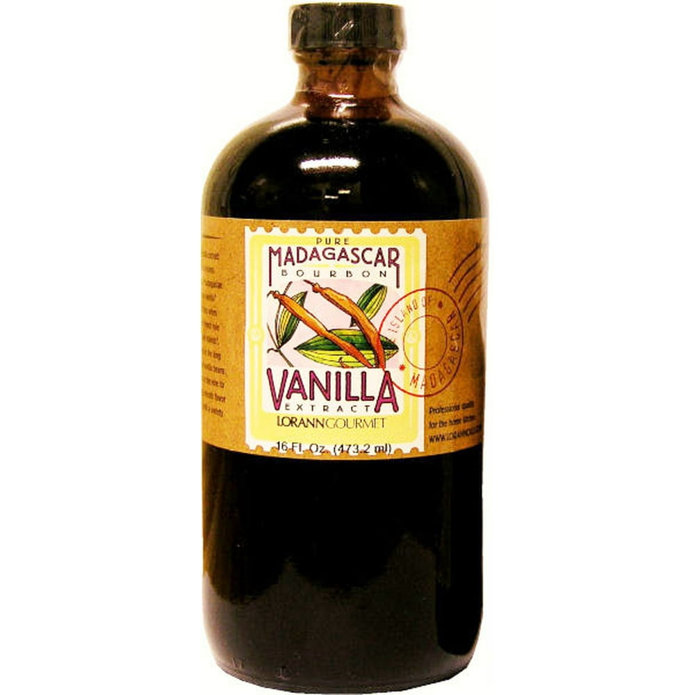LorAnn Pure Madagascar Vanilla Extract 16 oz
