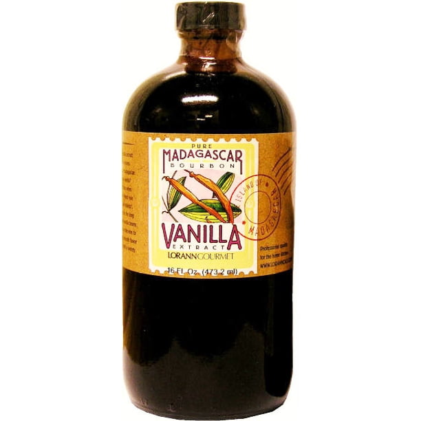 LorAnn Oils Organic Madagascar Bourbon Vanilla Bean Paste - 4 Ounce Pure Vanilla For Baking