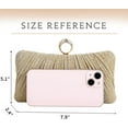 thumbnail image 3 of Kwuty Evening Clutch Purses - Women's Evening Bag Party Purses Handbag for Cocktail/Prom/Party/Wedding/Formal, 3 of 4