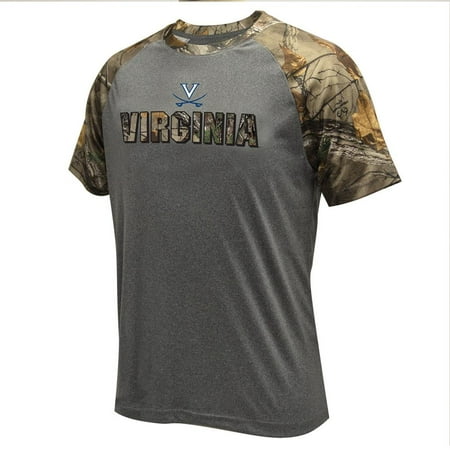 Raglan Performance Tee - Performance University of Virginia Cavaliers Raglan Realtree T-Shirt