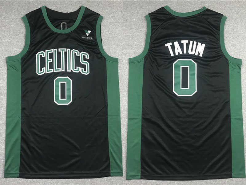 Jayson Tatum Autographed Celtics 75th Anniversary Authentic Nike