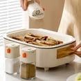 thumbnail image 4 of 2025 Upgraded Spice Storage Containers, Kitchen Spice Jars with Two In One Dosing ShakerSeasoning JarPress ControllerMoisture Proof Sealed Glass MSG Seasoning Jar Organizer Clearance, 4 of 7