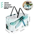 thumbnail image 2 of Dragonfly Large Capacity Reusable Foldable Oxford Cloth Laundry Organizer with Picnic Baskets, Cube Organizer, and Laundry Basket, 2 of 7