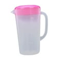 thumbnail image 3 of Tnarru Water Pitcher Fridge Pitcher Ice Tea Kettle Clear with Handle Summer Water Jug Tea Juice Jug for Juice Ice Tea Hot Cold Water 2000ml, 3 of 8