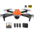 thumbnail image 3 of Drones FPV con carga de avión con cámara USB 1 para niños y niñas (3 baterías) naranja, 3 of 9