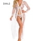 thumbnail image 1 of Encantador conjunto de ropa interior Traje de lencería de encaje Ropa encantadora lavada a mano para adultos, Blanco, XXL Inevent XX000040-31, 1 of 7