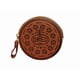 thumbnail image 1 of Monedero en forma de GALLETA CLÁSICA, Diseño de Comida, PAN DE DULCE Tipico Mexicano, Redondo, Color Café con Blanco, Moda Kawaii, Novedoso y Encantador., 1 of 5