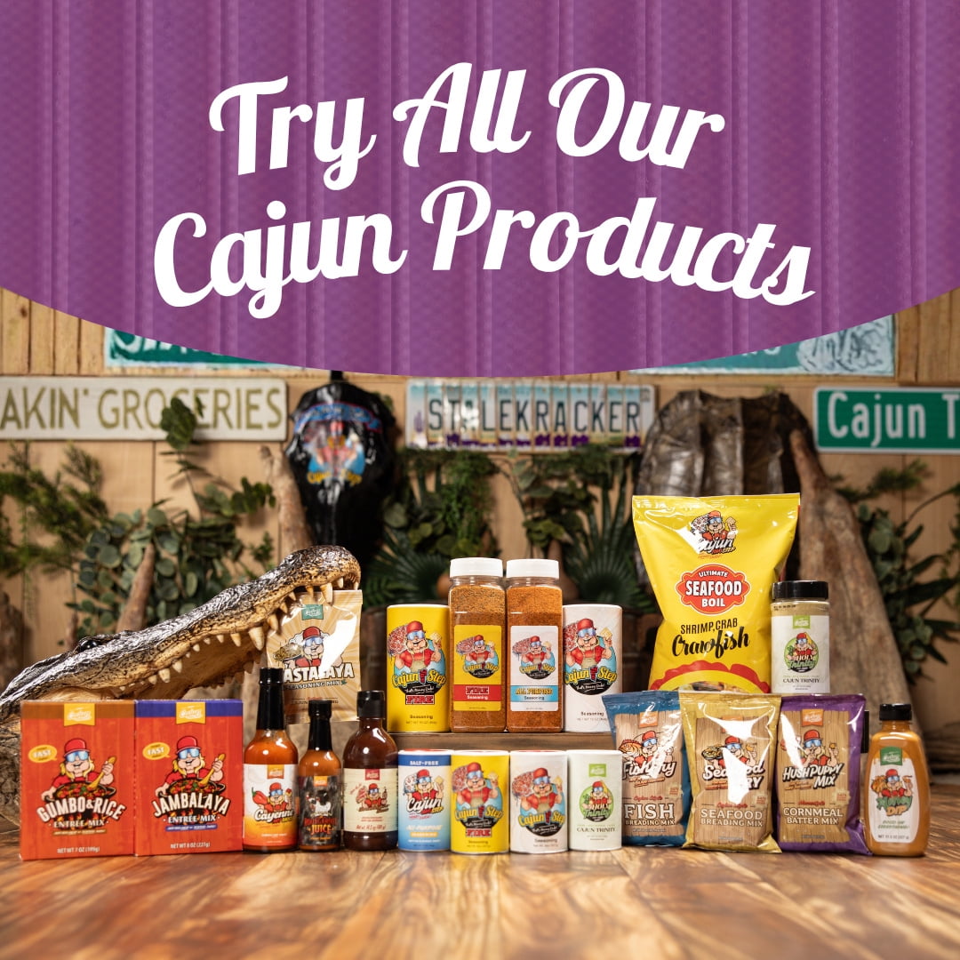 Cajun Two Step Hush Puppy Bites Batter Mix with Authentic Louisiana Flavor