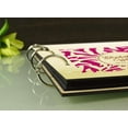 thumbnail image 2 of Personalized Wedding Guest Book Wood Engraved Bride & Groom Unique Design Advice Book, 2 of 6