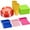 Rainbow, variant on Exquisite 350 Piece Patriotic Red, White, and Blue Plastic Disposable Party Plates & Cutlery Set