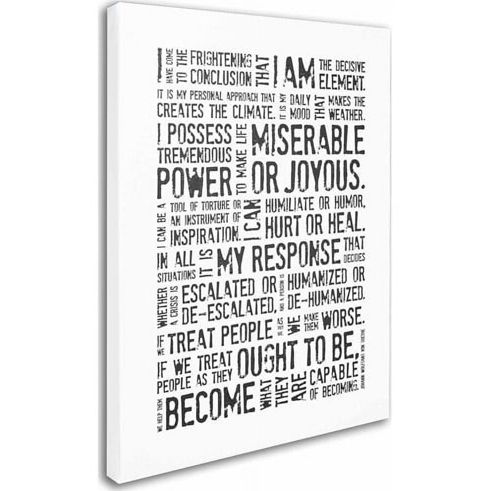 Trademark Fine Art "Decisive Elements II" Canvas Art by Megan Romo