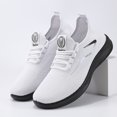 thumbnail image 3 of YUDAI Men's Slip-On Walking Shoes – Non-Slip, Breathable Mesh Sneakers for Gym, Workout & Everyday Wear, 3 of 9