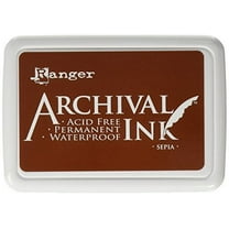 Ranger Ink Sepia Archival Dye Permanent Ink pad