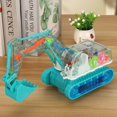 thumbnail image 2 of 2026 Music & Light Excavator Toy for Fun Play, Excavator Truck Kids Toys, 2 of 4