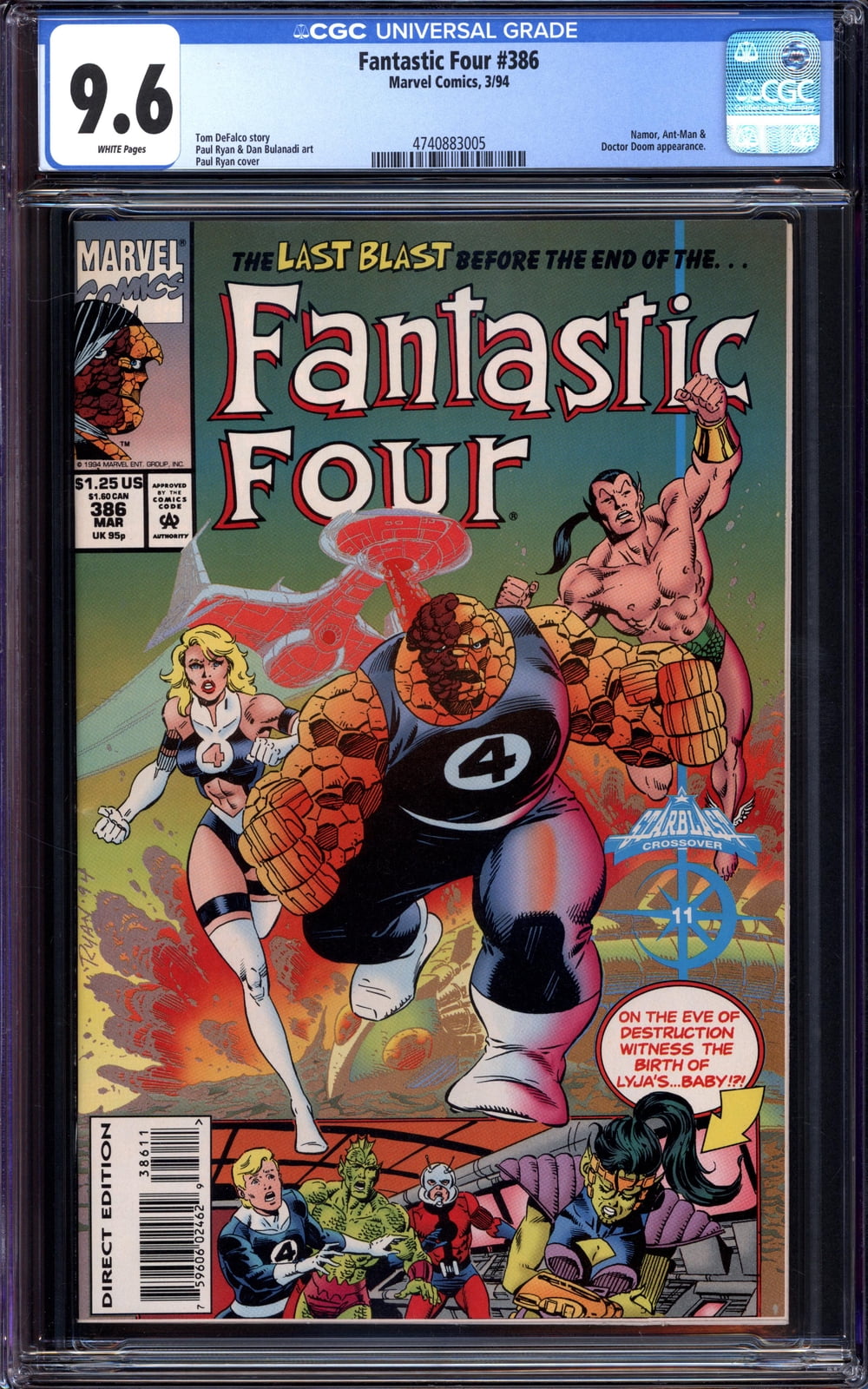 Cover of Fantastic Four #386
