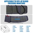 thumbnail image 4 of Extra Large Blood Pressure Replacement Cuff Arm, 8.66-25.98 inches BP Cuff Fits All Size Arms, with A Storage Bag and 16 Sizes of Connectors Compatible with Most Blood Pressure Monitors, 4 of 5