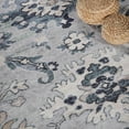 thumbnail image 5 of Superior Pula Distressed Vintage Washable Indoor Area Rug, 10' x 14', Grey/ Ivory, 5 of 9