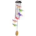 thumbnail image 1 of injoyjo luces decorativas colgantes para patio LED automáticas para ventana de balcón de césped Plata kusrkot Luz de campanillas de viento, 1 of 3