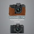 thumbnail image 6 of MegaGear Fujifilm X-T100 (15-45mm) Ever Ready Top Grain Leather Camera Case and Strap, 6 of 13
