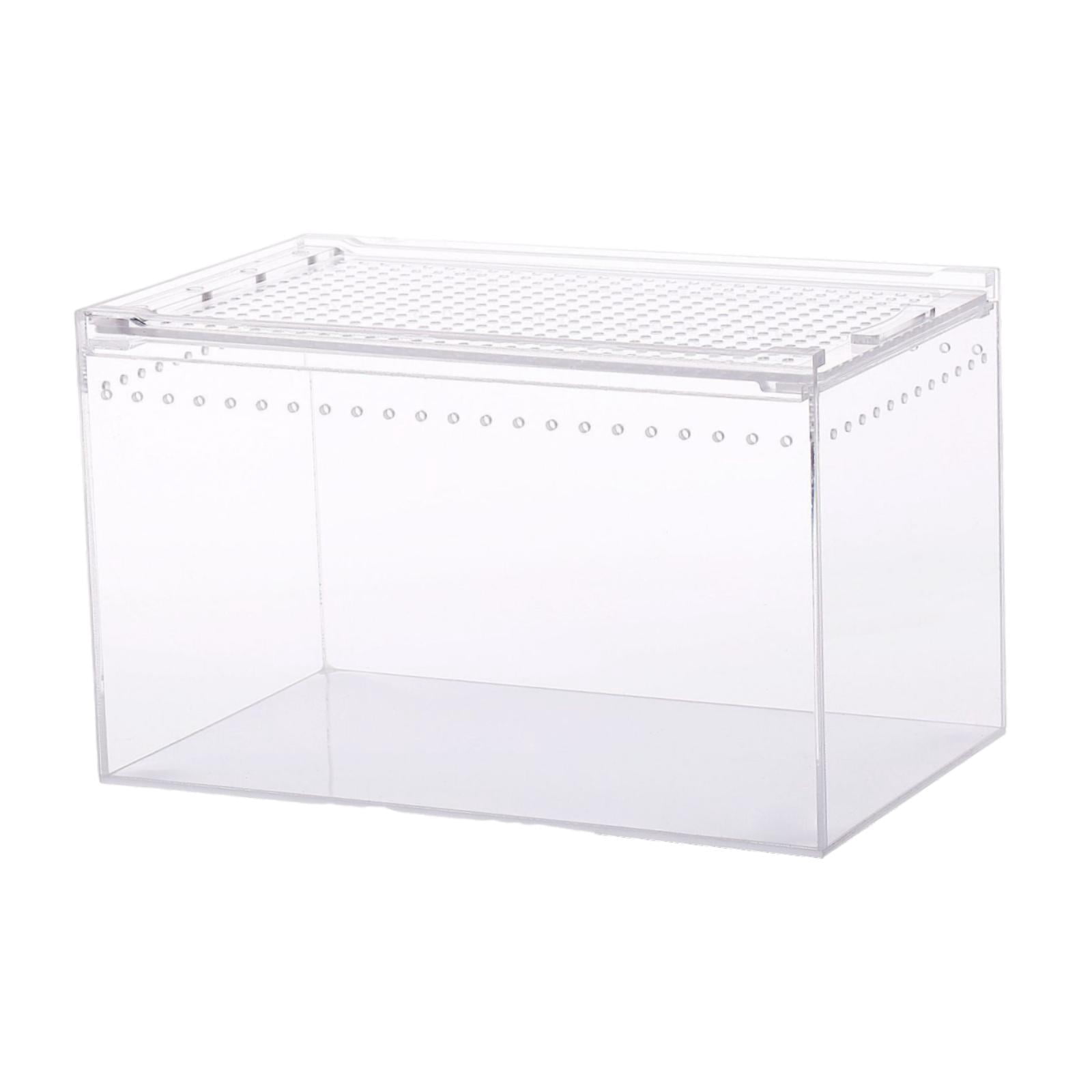 EHJRE Reptile Terrarium Professional Enclosure Cage for Snake Hermit Crabs Lizards