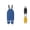 Blue, variant on VOUZZA Kids One Piece Rain Suit Waterproof Outdoor Bib Overalls Lightweight Rain Gear for Children Weather Resistant Jumpsuit Pack