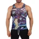 thumbnail image 2 of Playera D Hombre Tank Top Camiseta Tela Red Estampada P Kmns, 2 of 3