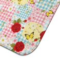 thumbnail image 5 of Pioneer Flower Floral Print Pattern Kitchen Dish Drying Mat 1 Pack, Ultra Absorbent Microfiber Drainer Mat, 16"x18", 5 of 6