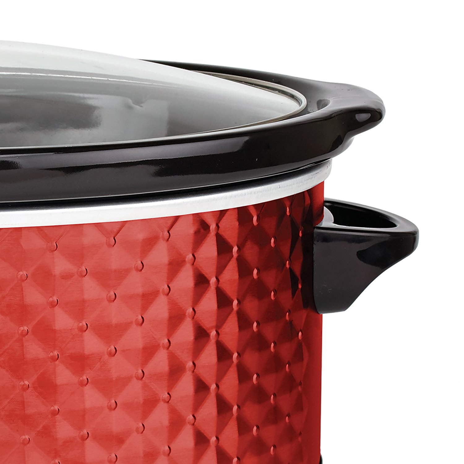 Brentwood Select SC -157R 7 qt -Crock Red Slow Cooker