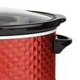 thumbnail image 3 of Brentwood Select SC -157R 7 qt -Crock Red Slow Cooker, 3 of 7