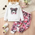 thumbnail image 2 of Pimfylm Baby Girl Clothes Fall Winter Outfits,Trendy Kids Toddler Baby Girl Fall Outfit Ruffle Long Sleeve Knit Blouse Pullover Top Mini Skirt With Belt Clothes Skirt Set, 2 of 9