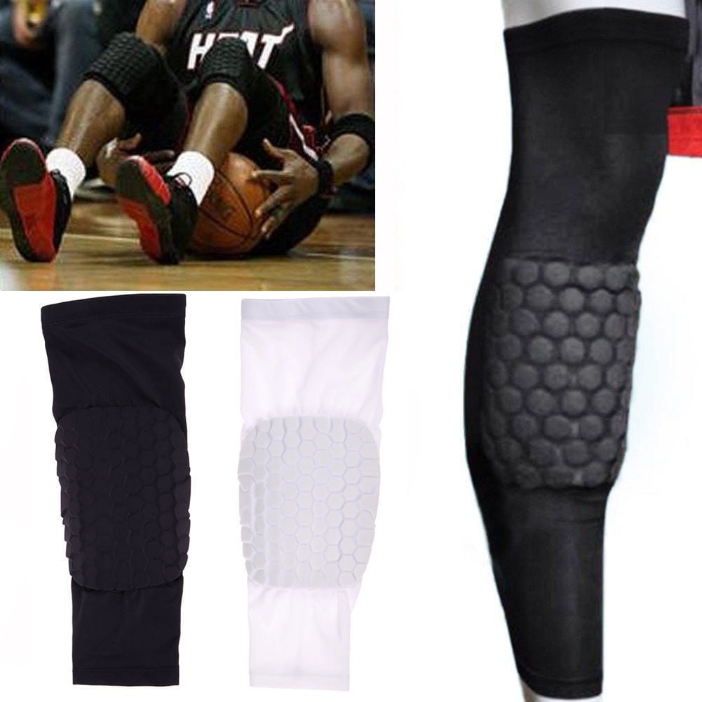 1Pc Sports Knee Pads Football Basketball Leg Long Sleeve Kneepad