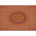 thumbnail image 1 of Ahgly Company Machine Washable Indoor Rectangle Transitional Orange Area Rugs, 7' x 10', 1 of 7