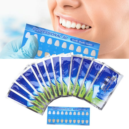 WALFRONT Professional Teeth Whitening Strips, 28Pcs Teeth Bleaching Gel Strip Effective Dental Care (Best Professional Teeth Whitening Gel)