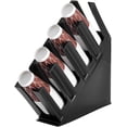 thumbnail image 5 of Portavasos de papel Organizador de tazas de café desechable Encimera Dispensador de tazas de 4 compartimentos Negro (1 pieza), 5 of 5