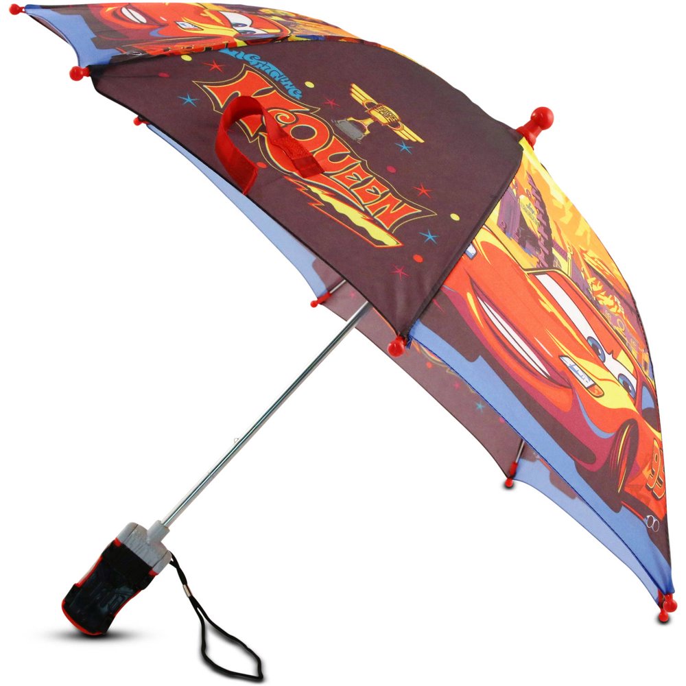 Disney Pixar Cars Disney Little Boys Lightning McQueen Umbrella with