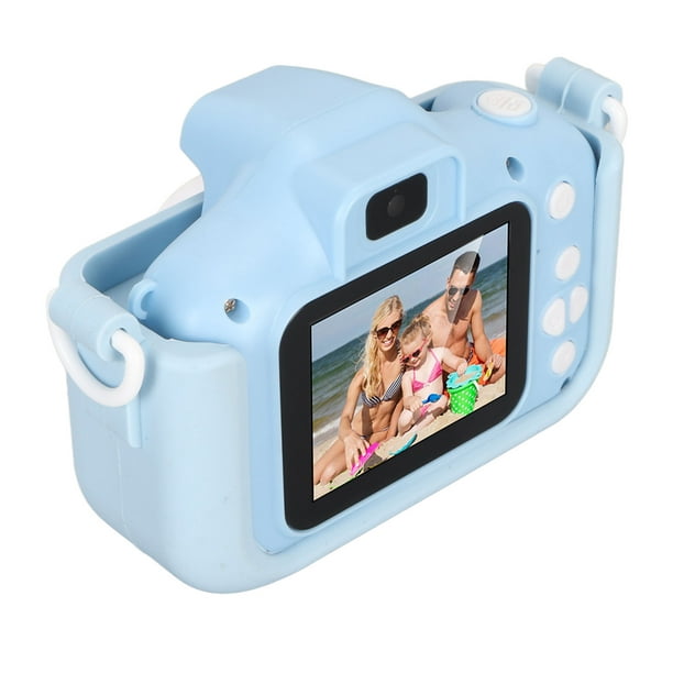 Appareil photo numérique pour enfants filles et garçons, lecteur MP3,  double appareil photo, selfie, appareil photo
