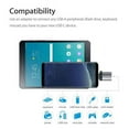 thumbnail image 5 of 2PcsUSB to USB C Adapter, USB C to USB Adapter for Smart Phones Tablet GPS Devices, Charging at Maximum Speed and Fast Data Transfer, Practical and Clever, Gray, 5 of 7