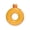 Orange, variant on NANMELX 350/800/1500ml Circular Water Bottle Portable Round Ring Leak Proof Cup Kettle