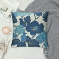 thumbnail image 2 of PHYHOO Blue Grey Pillow Covers  Decorative Daisy Flower Throw Pillow Cover for Couch Modern Pillow Case for Patio Living Room Cushion Bed Outdoor Farmhouse Home Decor, 2 of 5
