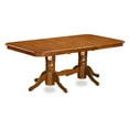 thumbnail image 4 of East West Furniture NANA5-SBR-C 5 Piece Dining Table Set For 4-Oval Table With Leaf and 4 Kitchen Dining Chairs, 4 of 5