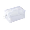 thumbnail image 2 of Transparent Mesh Storage Bag Portable Zipper Pouch Cosmetic Travel Organizer Breathable Lightweight Bag For Toiletries Stationery Accessories And Sundries, 2 of 7